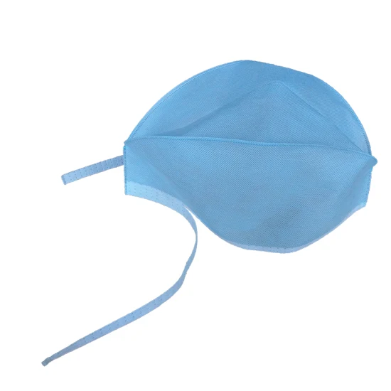 Gorro médico no tejido desechable/gorro de cirujano/gorro quirúrgico con patrón de tiras de 21 pulgadas