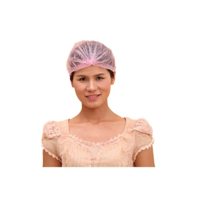 Bouffant Head Cover Hair Net Quirúrgico Doctor Hat Round Mob Cap